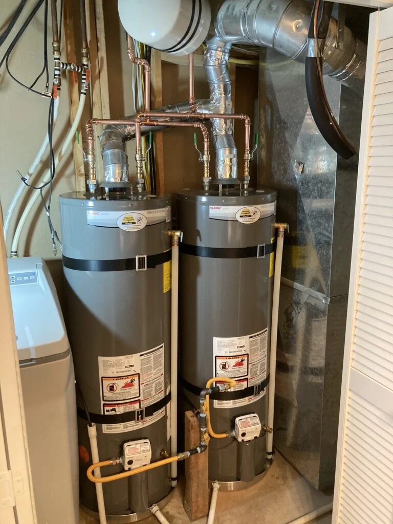 Water heater services and installments