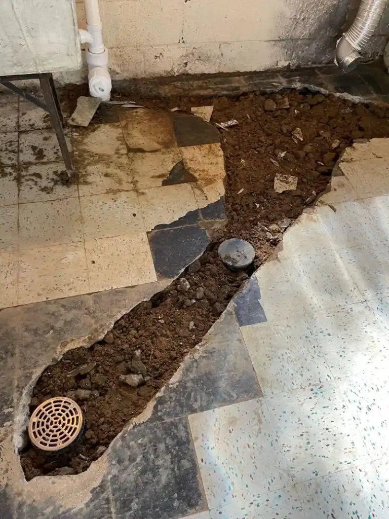 slab leak